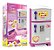 Geladeira Com Freezer Refrigerador Infantil Pop Casinha Flor - Imagem 2