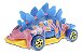 Carrinho Hot Wheels Dino Motosaurus Edição Montros Ed 2020 - Azul e Rosa - Imagem 1