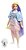Boneca Barbie Extra Oriental Curvy 2021 Cabelo Colorido Cpet - Imagem 1