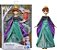 Boneca Anna Disney Frozen 2 - 30cm - Musical Vestido De Luxo - Imagem 1