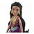 Boneca Princesa Jasmine Filme Aladdin Vestido Roxo Cabelos L - Imagem 4
