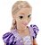 Boneca Princesa Rapunzel Grande 55 Cm De Altura Com Brinde - Imagem 1