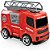 Caminhão Dos Bombeiro Fire Truck Com Escada Vermelho 27 Cm - Imagem 2