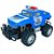 Carrinho De Controle Remoto 4x4 Monster Truck Policia - Azul - Imagem 5