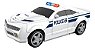 Carrinho Policial Bate Volta De Controle Remoto Speed Ranger - Imagem 2