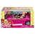 Carro Da Barbie Conversível De Luxo Com Boneca Rosa + Brinde - Imagem 2