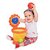 Brinquedo Didatico Basket Ball Baby Leão C 3 Bolinha - Imagem 4