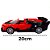 Carro De Controle Remoto Ferrari Bugatti Conversível De Luxo Vermelho - Imagem 4