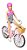 Boneca Barbie Loira Com Bicicleta E Varios Acessorios - Imagem 5