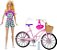 Boneca Barbie Loira Com Bicicleta E Varios Acessorios - Imagem 4