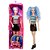 Boneca Barbie Fashionistas - Cabelo Azul Top Arco-íris - Imagem 1