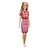 Boneca Barbie Fashionistas Conjunto Rosa Loira Cabelo Grande - Imagem 4