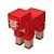 Boneco Minecraft Caves E Cliffs - Ovelha Vermelha - Imagem 3