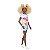 Boneca Barbie Fashionistas Negra Cabelo Afro Loira Luxo 180 - Imagem 3