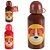 Garrafinha Squeeze De Agua Suco Infantil 400ml Inox Escolar  Cachorro - Imagem 1