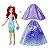 Boneca Princesas Disney Ariel Vida De Princesa Com 10 Looks - Imagem 5