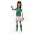 Boneca Barbie Jogadora De Futebol 30cm Camiseta Verde - Imagem 4