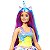 Boneca Barbie Dreamtopia Princesa Fantasia De Unicórnio - Vestido Magico Arco-íri -Cabelo Roxo com Chifre E Calda Colorida Edição 2022 - Imagem 4