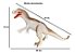 Dinossauro T-Rex Gigante De Vinil Invencible Hunter Articulado 74cm Branco Com Creme - Imagem 3