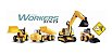 Kit 4 Trator Tratores De Máquinas De Construção -Escavadeira - Carregadeira - Caminhão Fora de Estrada - Bob Workers. - Imagem 1