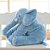 Almofada Travesseiro Elefante De Pelúcia Baby De 60 Cm Azul - Imagem 5