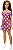 Boneca Barbie Fashionista 171 Vitiligo Curvy Vestido Roxo - Imagem 5