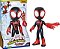 Boneco Marvel Homem Aranha Super Sized Miles Morales De 23cm - Imagem 7