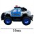 Carro Carrinho De Controle Remoto Mini Polica Pick 4x4 - 4 Funções Rápido E Super Resistente Azul - Imagem 5