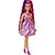 Boneca Barbie Totally Hair Loira De Cabelo Colorido De 21 CM Que Muda De Cor - Magico - Com Vestido De Flores - Imagem 6