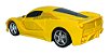 Carrinho De Controle Remoto Ferrari Sports Com Farol De Led Amarelo - Imagem 3