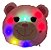 Pelúcia De Ursinho Travesseiro Com Led Luminoso Com Sorriso Rosa - Imagem 2