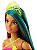 Barbie Dreamtopia Princesa Vestido Estrelado Cabelo colorido  Morena E Verde - Imagem 2