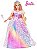 Barbie Dreamtopia Princesa Vestido Arco Íris Brilhante - Vestido Magico - Cabelo Colorido - Imagem 1