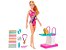 Boneca Barbie Dreamhouse Adventures Nadadora + Pet Nadador - Com Acessórios - Imagem 1
