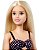 Boneca Barbie Fashionista Loira Com Vestido De Bolinha Clássica - Imagem 3