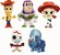 Conjunto Mini Figuras Disney Toy Story 4 C 5 Personagens - Imagem 1