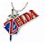 Colar Legend Of Zelda -game Cores Vivas E Claras - Imagem 1
