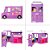 Barbie Veiculo Playset Food Truck Fresh + 30 Acessórios - Imagem 3