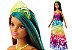 Boneca Barbie -dreamtopia - Princesa Morena Com Mechas Azul - Imagem 2