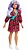 Boneca Barbie Fashionistas 157 Cabelo Roxo Vestido Xadrez - Imagem 2