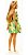 Boneca Barbie Fashionista Loira Com Vestido Amarelo Florido - Imagem 2