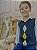 COLETE INFANTIL TRICOT VITOR REF 1066 - Imagem 5