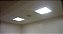 KIT 5 Luminária Plafon LED 36W 40x40 Quadrado Sobrepor Branco Quente 3000k - Imagem 9