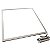 Kit 5 Luminária Plafon LED 48W 62x62 Quadrado Embutir Branco Quente 3000k - Imagem 2