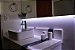 Fita LED 5050 Branco Frio S/Silicone Prova D'água 5 Metros + Fonte - Imagem 8