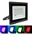Refletor Com Memoria Holofote LED 100W IP65/IP66 A prova D'Água RGB Multicolorido - Imagem 4