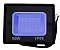Refletor Holofote LED 50W SMD A Prova D'Água IP65/IP66 Azul - Imagem 1