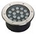 Spot Balizador LED 18W Embutir Para Chão Jardim e Piso Branco Quente IP67 A Prova D'Agua - Imagem 4