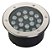 Spot Balizador LED 18W Embutir Para Chão Jardim e Piso Branco Quente IP67 A Prova D'Agua - Imagem 2