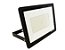 Refletor MicroLED Ultra Thin 400W Black Type Branco Frio 6000K Carcaça Preta - Imagem 1